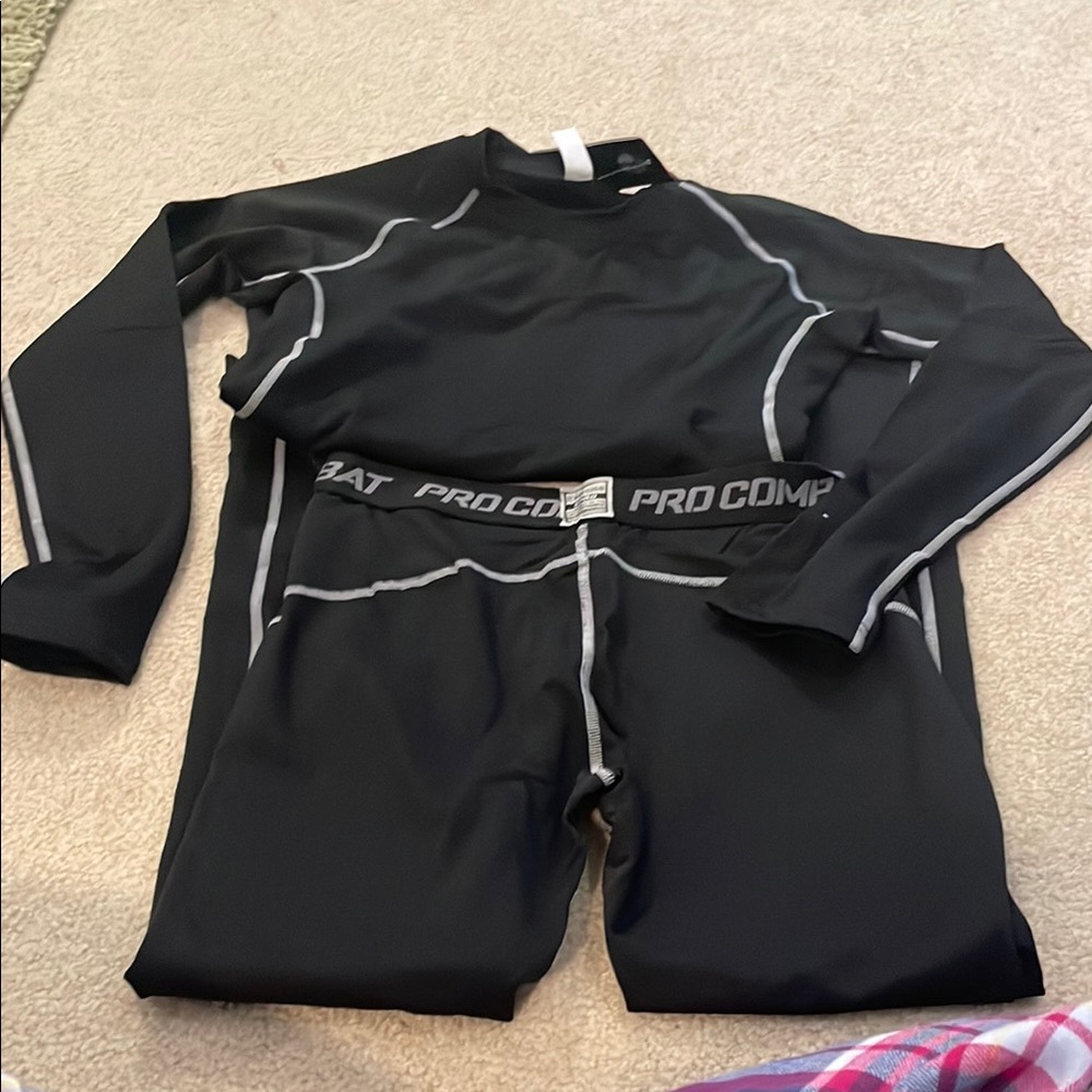 Black and Gray Athletic Set